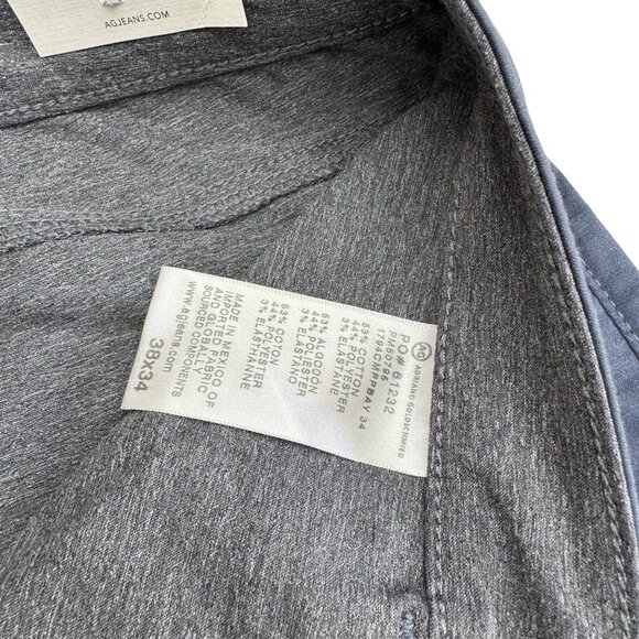 NEW AG Airluxe Everett Slim Straight Pants Men's Blue/Gray, Size 38 x34 - Picture 7 of 11